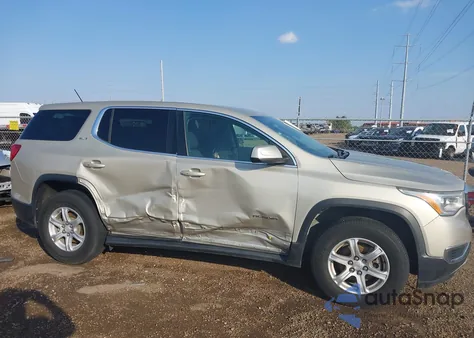 2017 GMC Acadia Sle-1 из США, поврежденный, VIN 1GKKNKLA6HZ173043